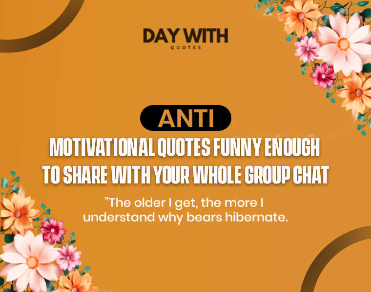 anti motivational quotes funny