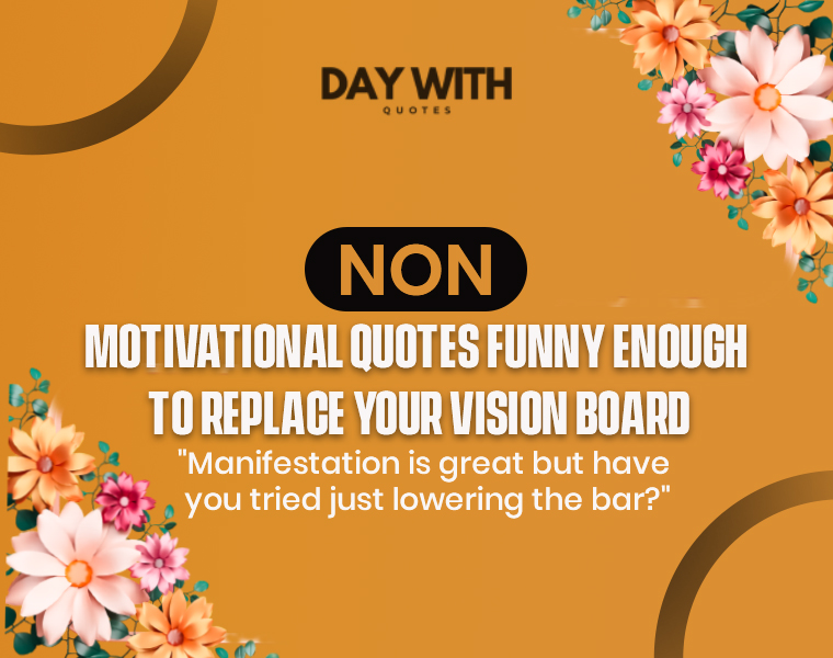 non motivational quotes funny