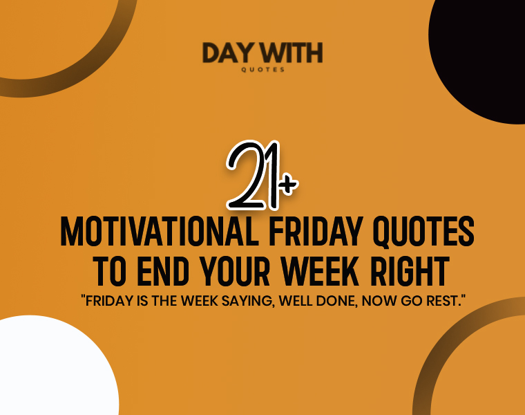 motivational quotes for friday