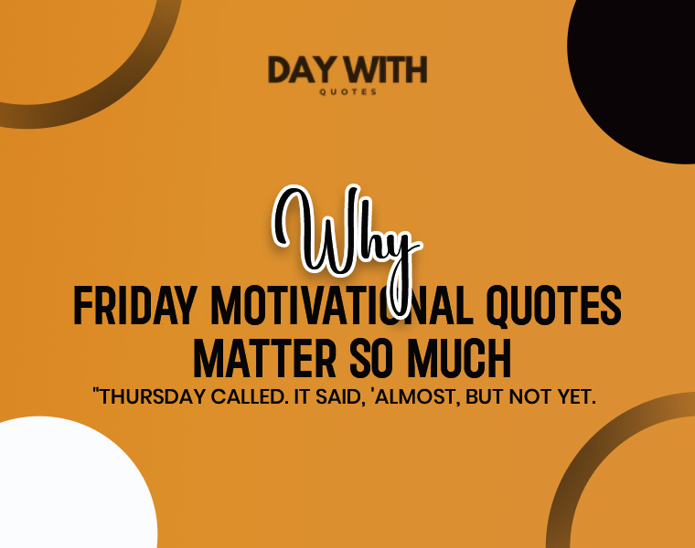 motivational friday quotes