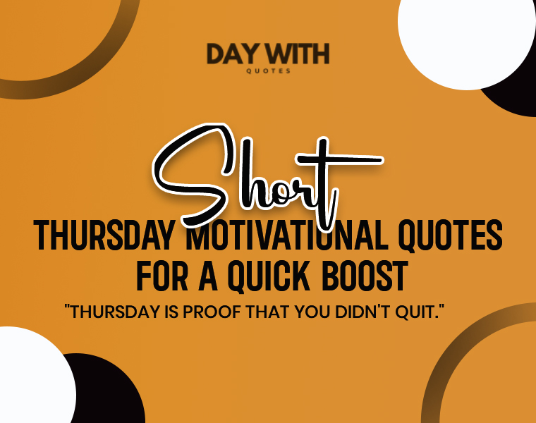 motivational thursday quotes